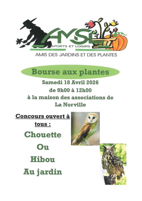 affiche bourse aux plantes