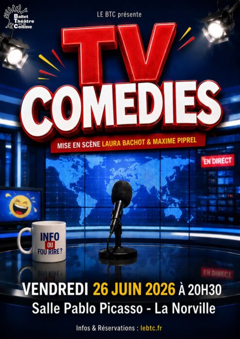 affiche Théâtre "TV Comédies"